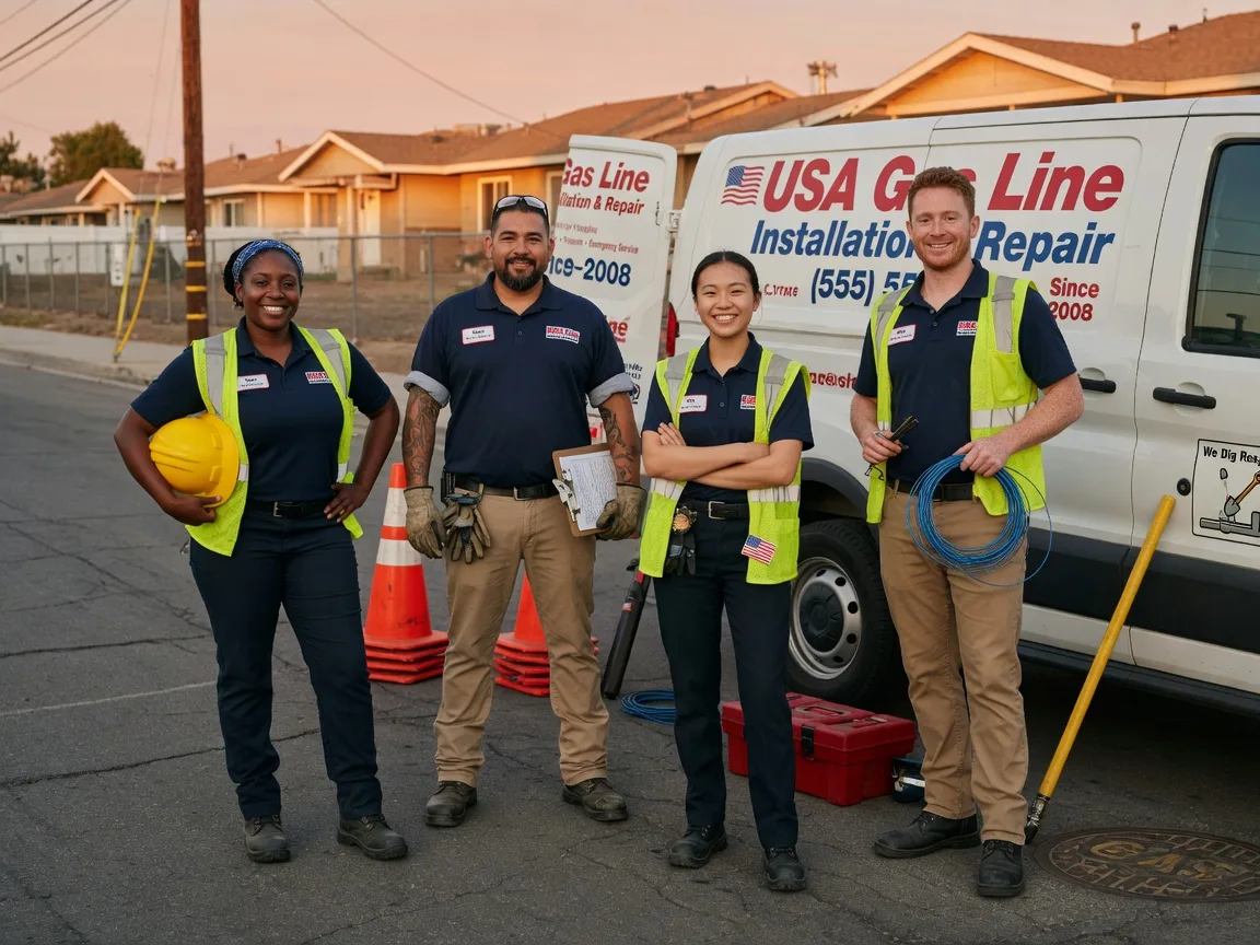 Gas Line Installation company in Lewistown, IL
